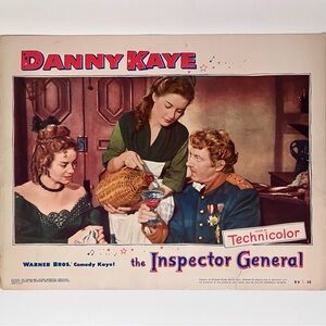 DANNY KAYE 11x14 Lobby Card / “THE INSPECTOR GENERAL” 1950 / Original, Some Wear